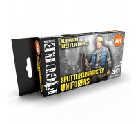 Splittertarnmuster Uniforms 3G Paint Set - AK Interactive - AK11624