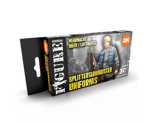 Splittertarnmuster Uniforms 3G Paint Set - AK Interactive - AK11624