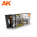 Waffen Spring-Summer Camouflage 3G Paint Set - AK Interactive - AK11626