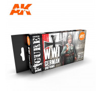 WWI German Uniform Figure Set AK Interactive - AK11629