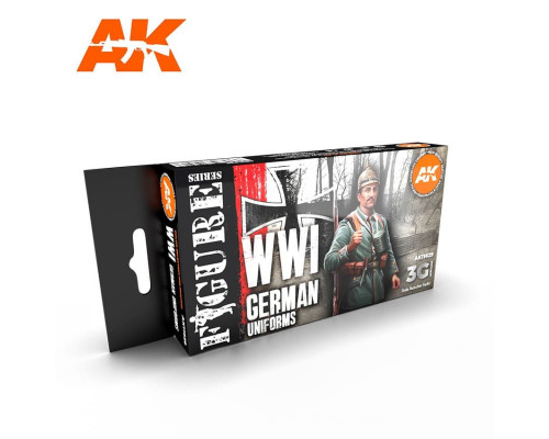WWI German Uniform Figure Set AK Interactive - AK11629