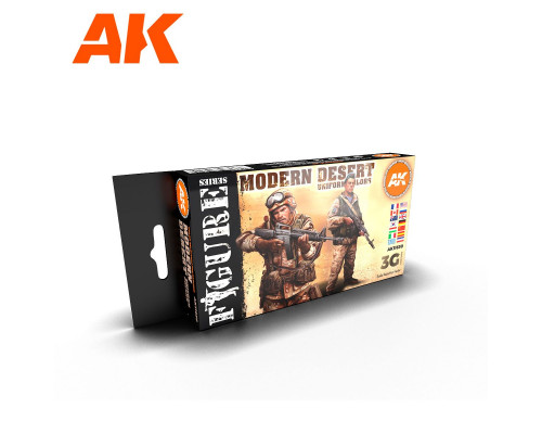 Modern Desert Uniform Colors 3G - AK Interactive - AK11630