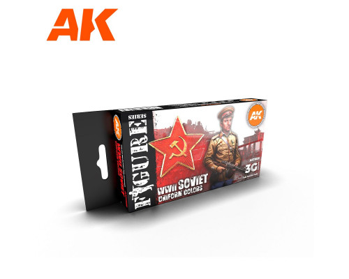 Soviet WWWII Uniform Colors 3G - AK Interactive - AK11635