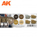 WWI British Colors Modulation 3G Paint Set - AK Interactive - AK11644