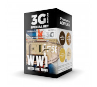 WWI British Colors Modulation 3G Paint Set - AK Interactive - AK11644