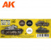 German Standard Colors 1937-1943 3G Paint Set - AK Interactive - AK11645