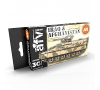Iraq & Afghanistan 3G Paint Set - AK Interactive - AK11655