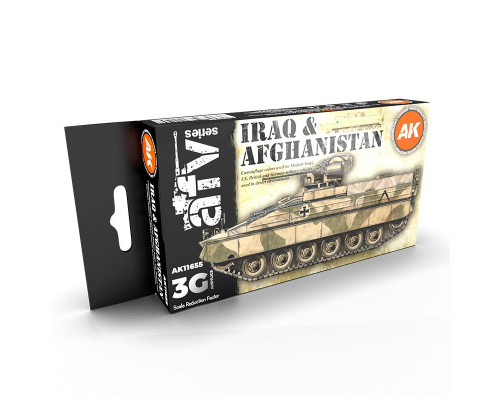 Iraq & Afghanistan 3G Paint Set - AK Interactive - AK11655