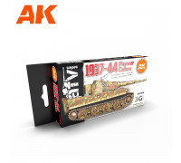1937-44 Panzer Colors Paint Set - AK Interactive - AK11656