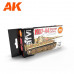 1937-44 Panzer Colors Paint Set - AK Interactive - AK11656