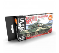 Modern Russian Colors Vol 1 3G Paint Set - AK Interactive - AK11662
