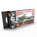 Modern Russian Colors Vol 1 3G Paint Set - AK Interactive - AK11662