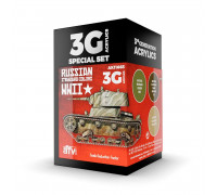 WWII Russian Standard Colors 3G Paint Set - AK Interactive - AK11665