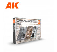 Old & Weathered Wood Vol 2 Set AK Interactive - AK11674
