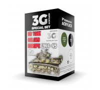 US Tank Colors Europe 1944-45 3G Paint Set - AK Interactive - AK11675