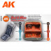 Red & Blue Vehicle Interiors 3G Paint Set - AK Interactive - AK11685
