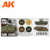 WWI German Tank Colors 3G Paint Set - AK Interactive - AK11686
