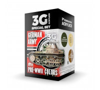 German Army Pre-WWII Colors 3G Paint Set - AK Interactive - AK11687
