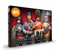 Hystorical Figures S. XVI-XVIII Signature Set By Pepe Gallardo  - AK Interactive
