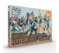 Historical Color Set. Napoleonic Colors - Signature Set By Gabriele Esposito - AK Interactive