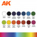 AK Interactive 3rd Gen Starter Set – 14 Colors Selected By Josedavinci