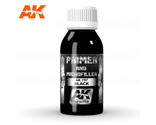 Black Primer And Microfiller AK Interactive AK757
