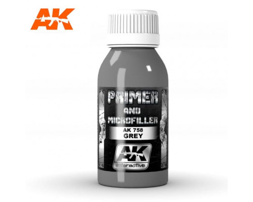 Grey Primer And Microfiller AK Interactive AK758