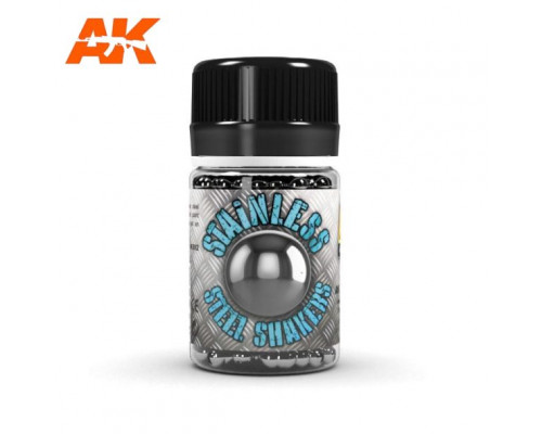 AK Interactive 250 Steel Shakers 5mm (Mixing Balls) - AK892