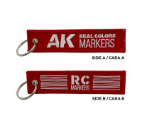 Real Color Markers Keychain