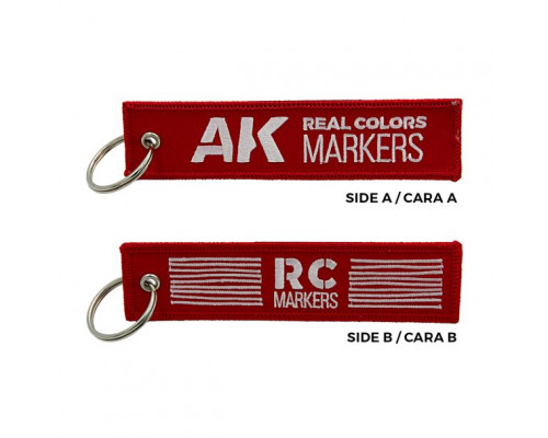 Real Color Markers Keychain