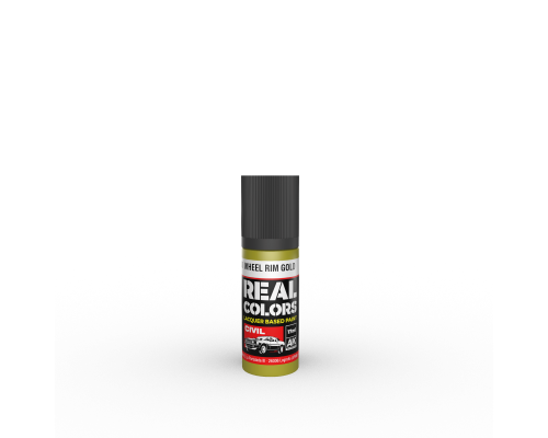 Wheel Rim Gold 17ml, - Real Color RC830 - AK Interactive