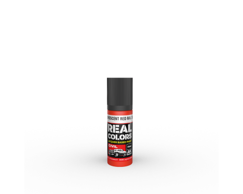 Fluorescent Red RAL 3026 17ml - Real Color RC837 - AK Interactive