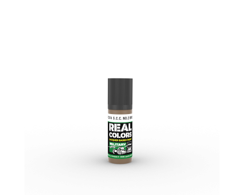 S.C.C. No.2 Brown 17ml - Real Color RC874 - AK Interactive