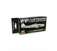 WWII Luftwaffe Late War Colors SET - Real Color RCS103 - AK Interactive