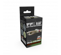 WWII RAF Day Fighter Scheme SET - Real Color RCS109 - AK Interactive