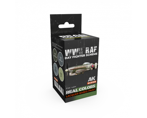 WWII RAF Day Fighter Scheme SET - Real Color RCS109 - AK Interactive