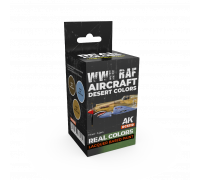 WWII RAF Aircraft Desert Colors SET - Real Color RCS110 - AK Interactive