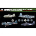 WWII US Navy & USMC Aircraft Colors SET - Real Color RCS111 - AK Interactive