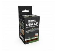 WWII USAAF Aircraft Colors SET - Real Color RCS113 - AK Interactive