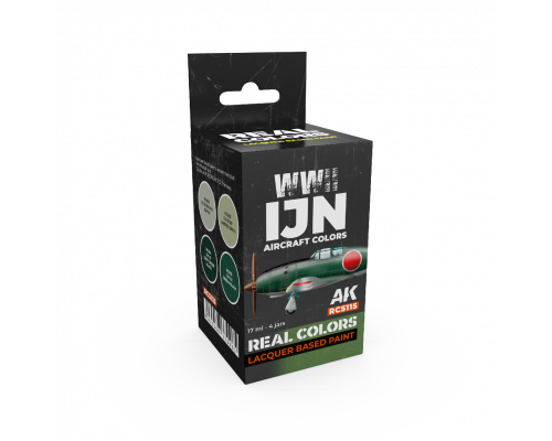 WWII IJN Aircraft Colors SET - Real Color RCS115 - AK Interactive