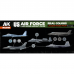 US Air Force & ANG Modern Aircraft Colors SET - Real Color RCS119 - AK Interactive