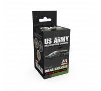 US Army Helicopter Colors SET - Real Color RCS121 - AK Interactive