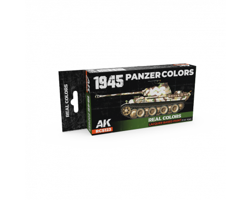 1945 Panzer Colors SET - Real Color RCS123 - AK Interactive