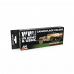 WWII US Army & USMC Camouflage Colors SET - Real Color RCS129 - AK Interactive