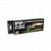 WWII US Army & USMC Camouflage Colors SET - Real Color RCS129 - AK Interactive