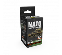 NATO AFV Colors SET - Real Color RCS131 - AK Interactive