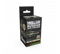 Modern Russian AFV Colors SET - Real Color RCS132 - AK Interactive