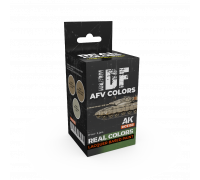 IDF AFV Colors SET - Real Color RCS133 - AK Interactive