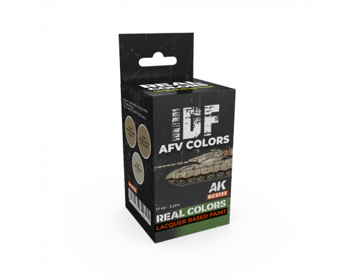 IDF AFV Colors SET - Real Color RCS133 - AK Interactive