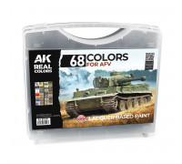 68 Real Colors For AFV - AK Interactive
